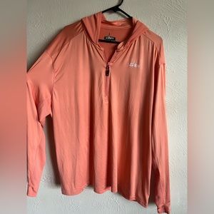 Habit coral long sleeve top